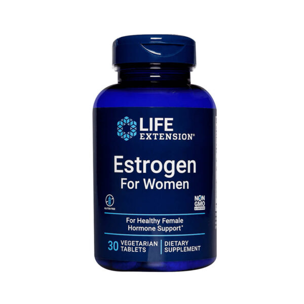 Estrogen for women За нормален хормонален баланс при жените, 30 таблетки, Life Extension