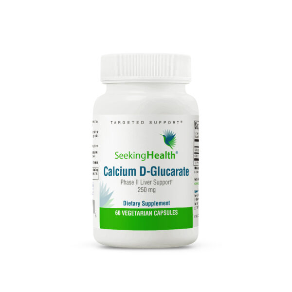 Калциев Д-глюкарат Calcium D-Glucarate 60 капсули, Seeking Health