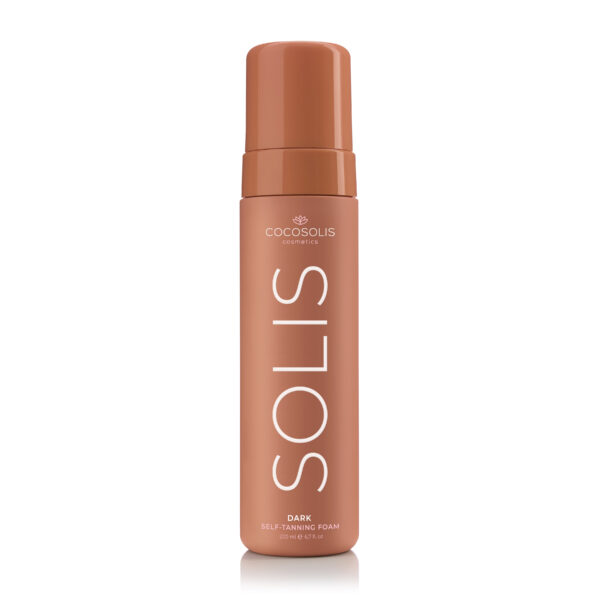 Solis Dark Self- tanning Foam, Автобронзираща пяна за лице и тяло 200 мл, Cocosolis