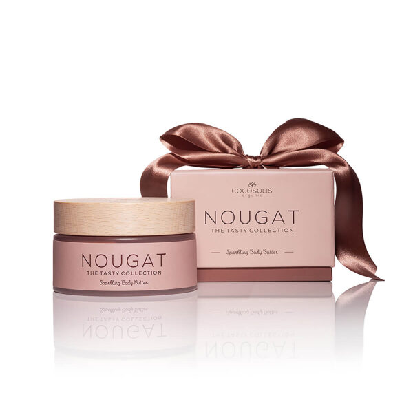 Nougat Sparkling Body Butter, Подхранващ мус за тяло 250 мл, Cocosolis