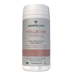 Волаген, Vollagen Vegan Collagen,1000mg,60 капсули, Vegetology