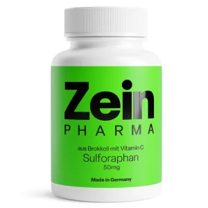 Сулфорафан от броколи 50mg с Витамин Ц, (120 капсули), Sulforaphan, 50mg, ZeinPharma