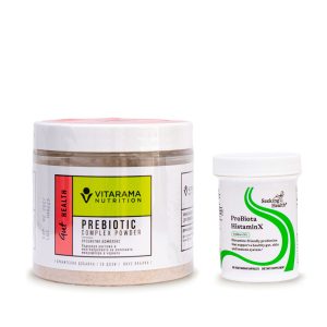 Пробиотик ProBiota HistaminX, 60 капсули + Пребиотик комплекс Gut Health, пудра, 310 г