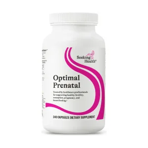 Мултивитамини за бременни, Optimal Prenatal, 240 капсули, Seeking Health