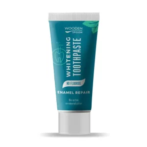 Паста за зъби с избелващо и реминерализиращо действие, Whitening toothpaste, 75 мл, Wooden Spoon