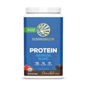 Протеин, Protein Warrior Blend, шоколад, 750г, Sunwarrior