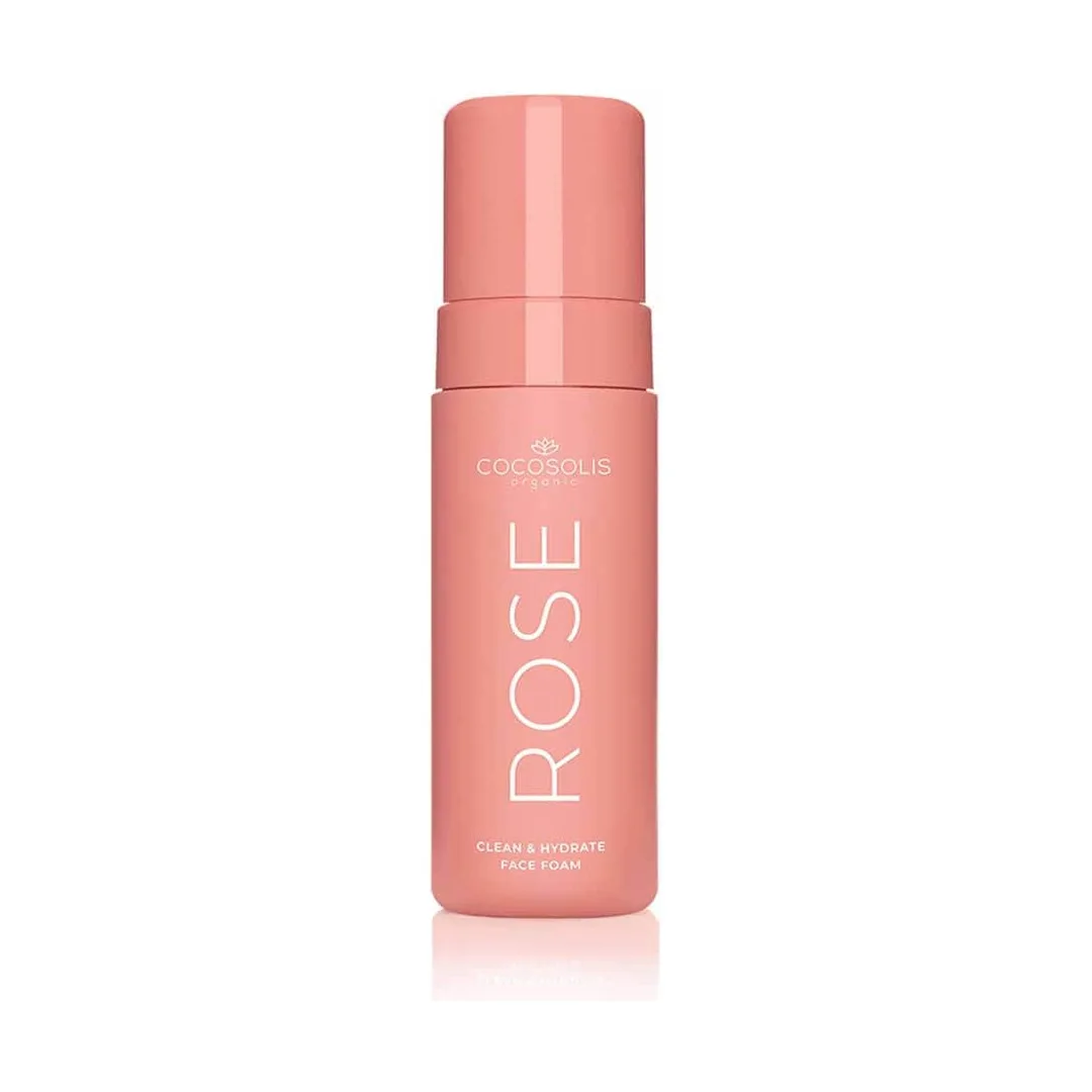 Почистваща пяна за лице Роза, Rose Clean & Hydrate Face Foam, 150 мл, Cocosolis Почистваща пяна за лице Роза, Rose Clean & Hydrate Face Foam, 150 мл, Cocosolis