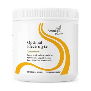 Електролит, Optimal Electrolyte с вкус на лимонада, 190,8 г, Seeking Health