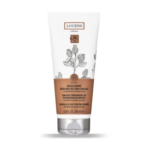 Крем шампоан, бяла глина, Cleansing Clay Shampoo, 200мл, Lucens