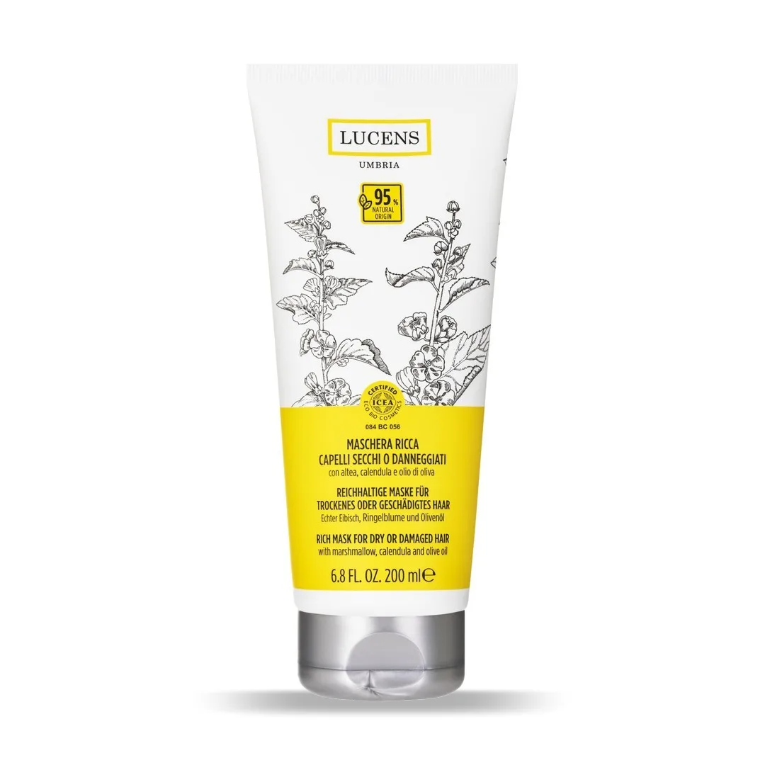 Маска за суха или увредена коса, Rich Mask for dry or damaged hair, 200мл, Lucens Маска за суха или увредена коса, Rich Mask for dry or damaged hair, 200мл, Lucens