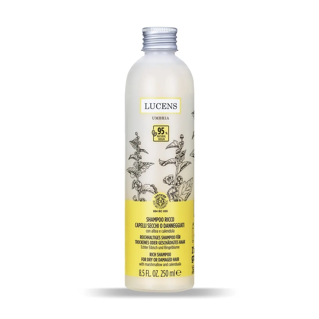 Шампоан за суха и увредена коса, Rich Shampoo for dry or damaged hair, 250мл, Lucens Шампоан за суха и увредена коса, Rich Shampoo for dry or damaged hair, 250мл, Lucens