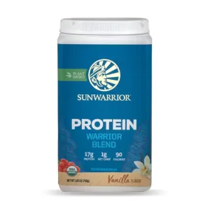 Протеин, Protein Warrior Blend, Ванилия, 750г , Sunwarrior
