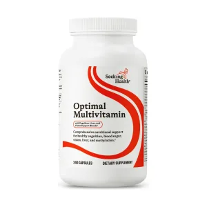 Мултивитамини, Optimal Multivitamin, 240 капсули, Seeking Health