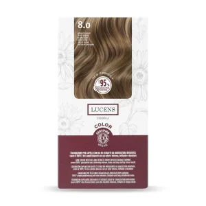 Боя за коса без амоняк и PPD, Color 8.0 Светлорусо, Lucens