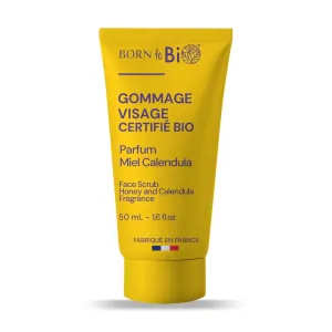 Био ексфолиант за лице с мед и невен, 50ml, Born to Bio
