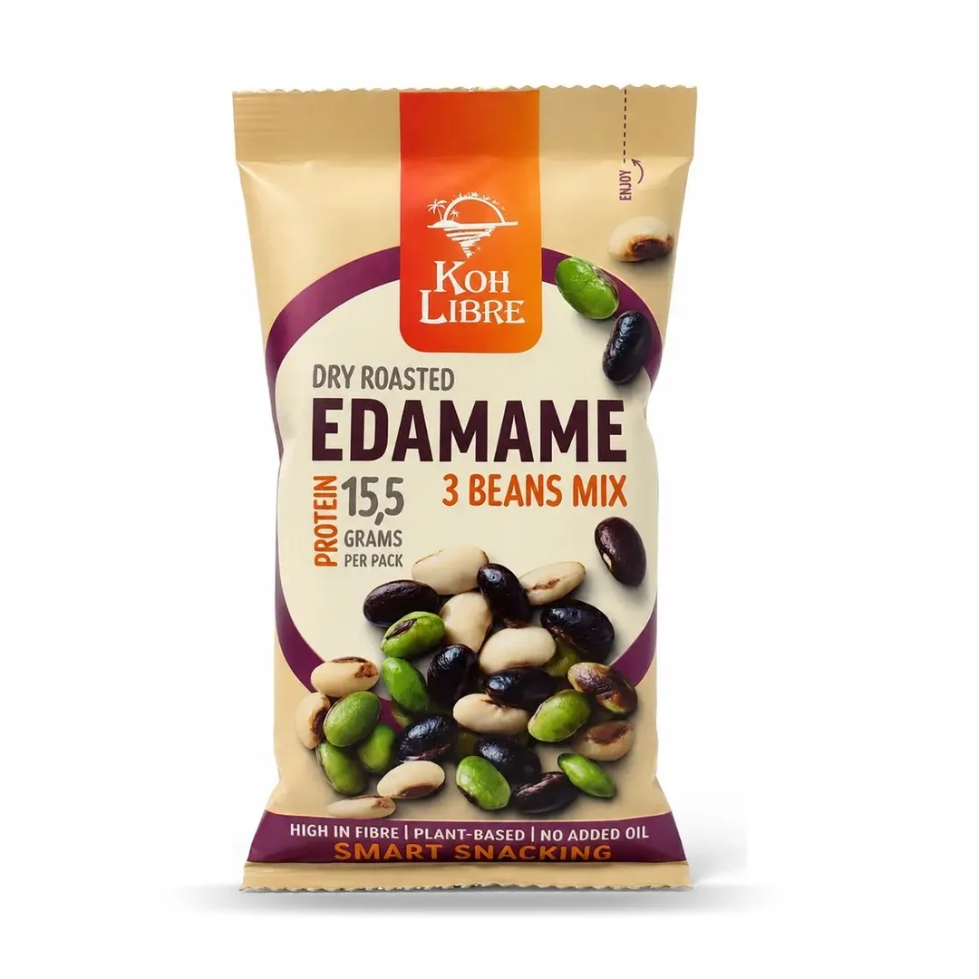 Едамаме микс 3 зърна, Edamame 3 beans mix 40 g, Koh Libre Едамаме микс 3 зърна, Edamame 3 beans mix 40 g, Koh Libre