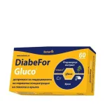 ДиабеФор Глюко, DiabeFor Gluco, За нормална кръвна захар, 60 таблетки, Botanic